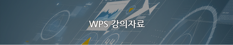 WPS 강의자료 | WPS 강의자료 페이지입니다.